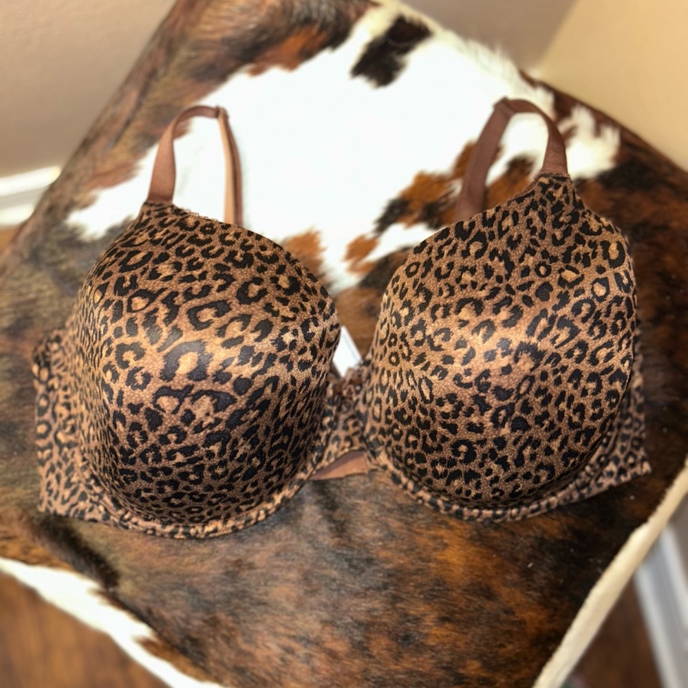 Victoria secret leopard bra